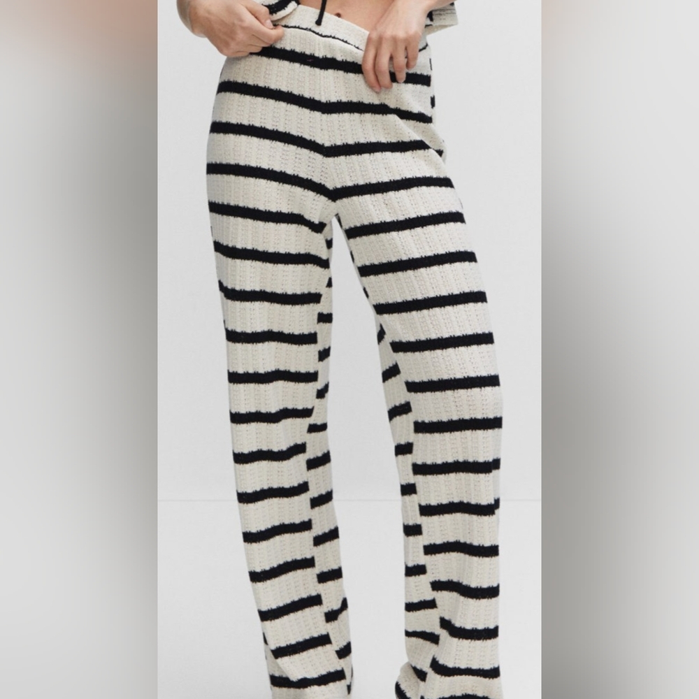 NEW Mango Knit pants - size M